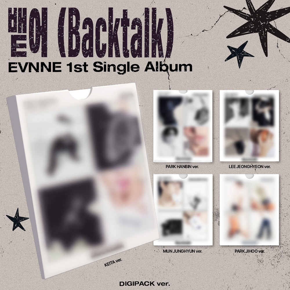 EVNNE - 1st Single Album [Backtalk] (DIGIPACK ver.)