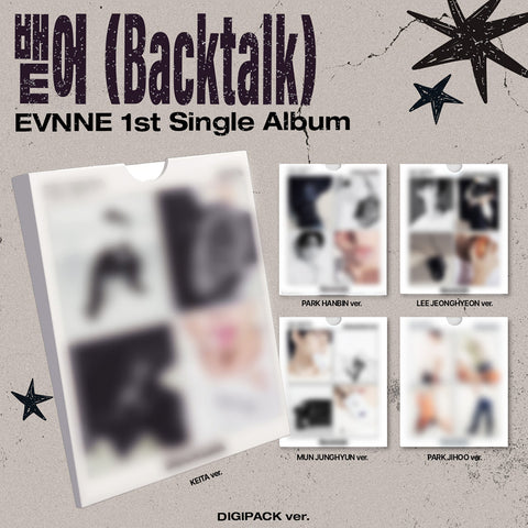 EVNNE - 1st Single Album [Backtalk] (DIGIPACK ver.)