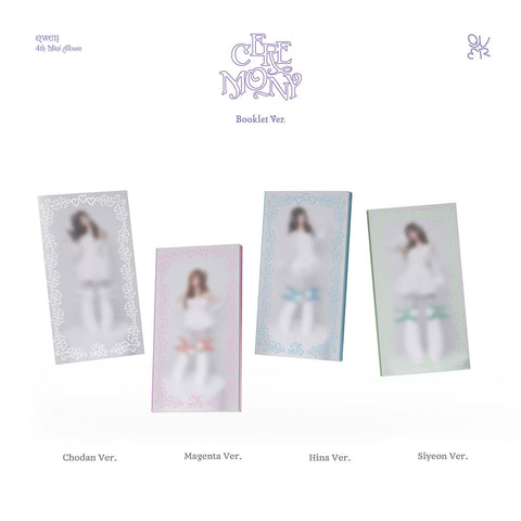 [POB] QWER - 4th Mini Ablum [CEREMONY] Booklet Ver.