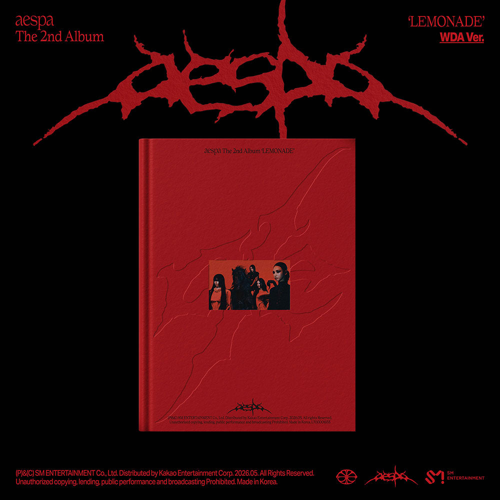 [POB] aespa - The 2nd Album [LEMONADE] (WDA Ver.)