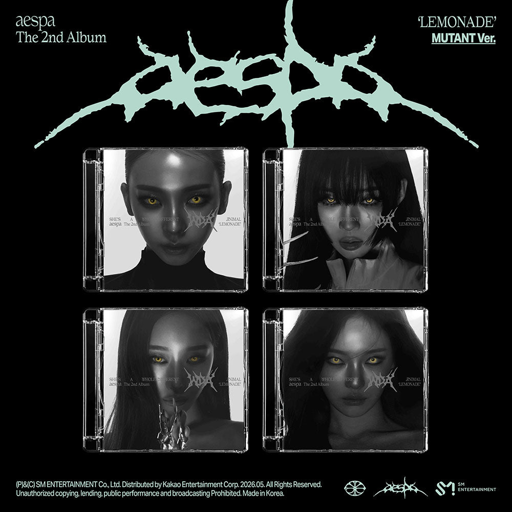 [POB] aespa - The 2nd Album [LEMONADE] (MUTANT Ver.)