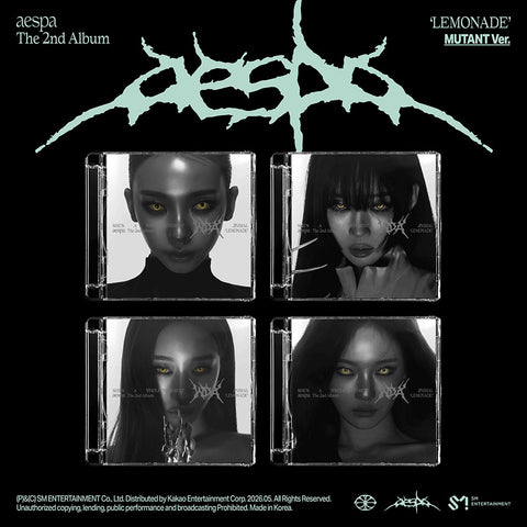 [POB] aespa - The 2nd Album [LEMONADE] (MUTANT Ver.)