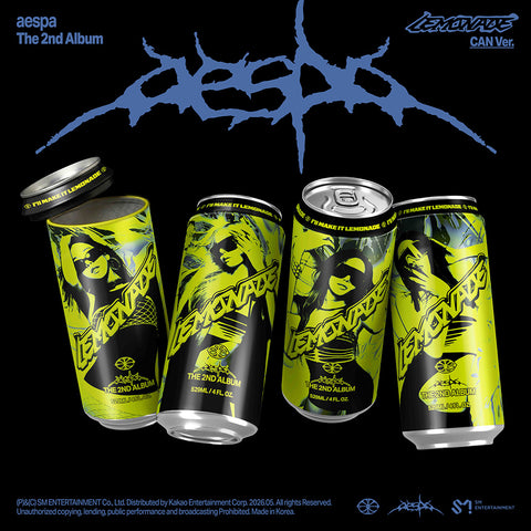 [POB] aespa - The 2nd Album [LEMONADE] (CAN Ver.)(Smart Album)