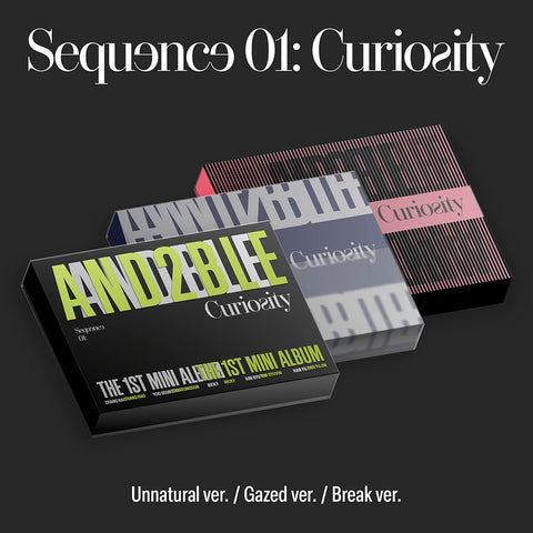 [POB] AND2BLE - [Sequence 01: Curiosity] (Photobook ver.)
