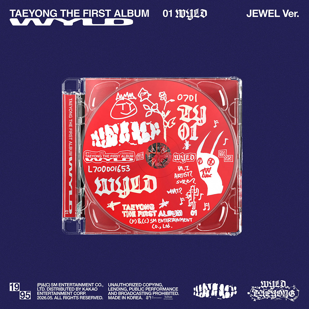 [POB] TAEYONG (NCT) - [WYLD] (Jewel Case Ver.) 1st Full Album