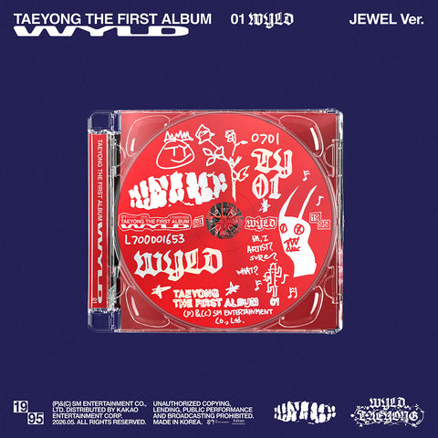 [POB] TAEYONG (NCT) - [WYLD] (Jewel Case Ver.) 1st Full Album