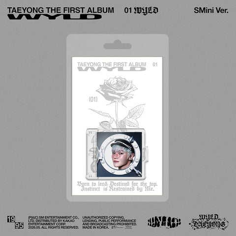 [POB] TAEYONG (NCT) - [WYLD] (SMini Ver.) 1st Full Album