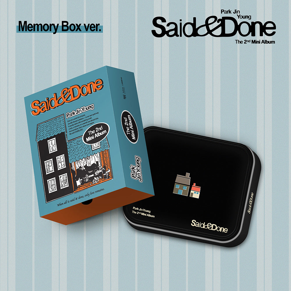 PARK JINYOUNG - 2nd Mini Album [Said & Done] (Memory Box ver.)