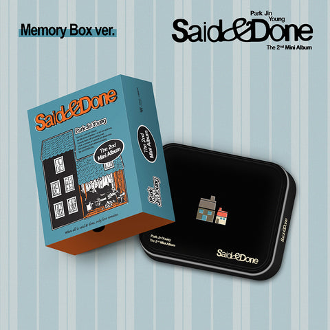 PARK JINYOUNG - 2nd Mini Album [Said & Done] (Memory Box ver.)