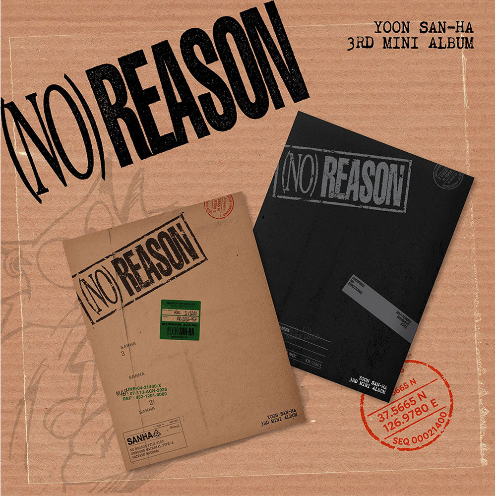 [POB] YOON SANHA - 3RD MINI ALBUM [NO REASON] (UNDEFINED VER. / UNBOUND VER.)