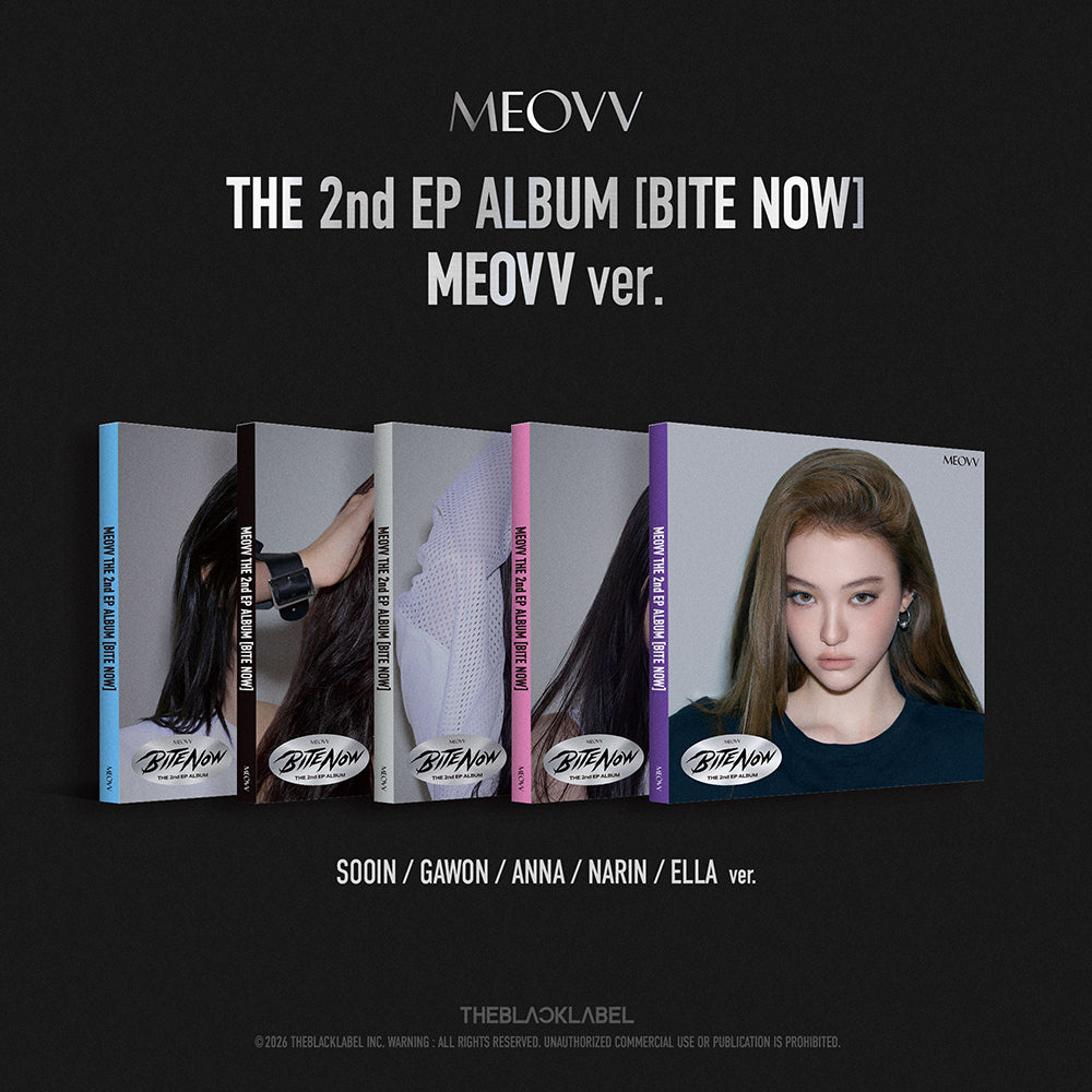 [POB] MEOVV - THE 2nd EP ALBUM [BITE NOW] MEOVV ver.