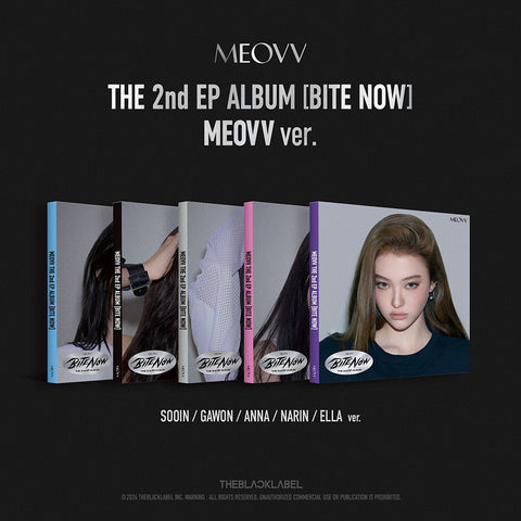 [POB] MEOVV - THE 2nd EP ALBUM [BITE NOW] MEOVV ver.