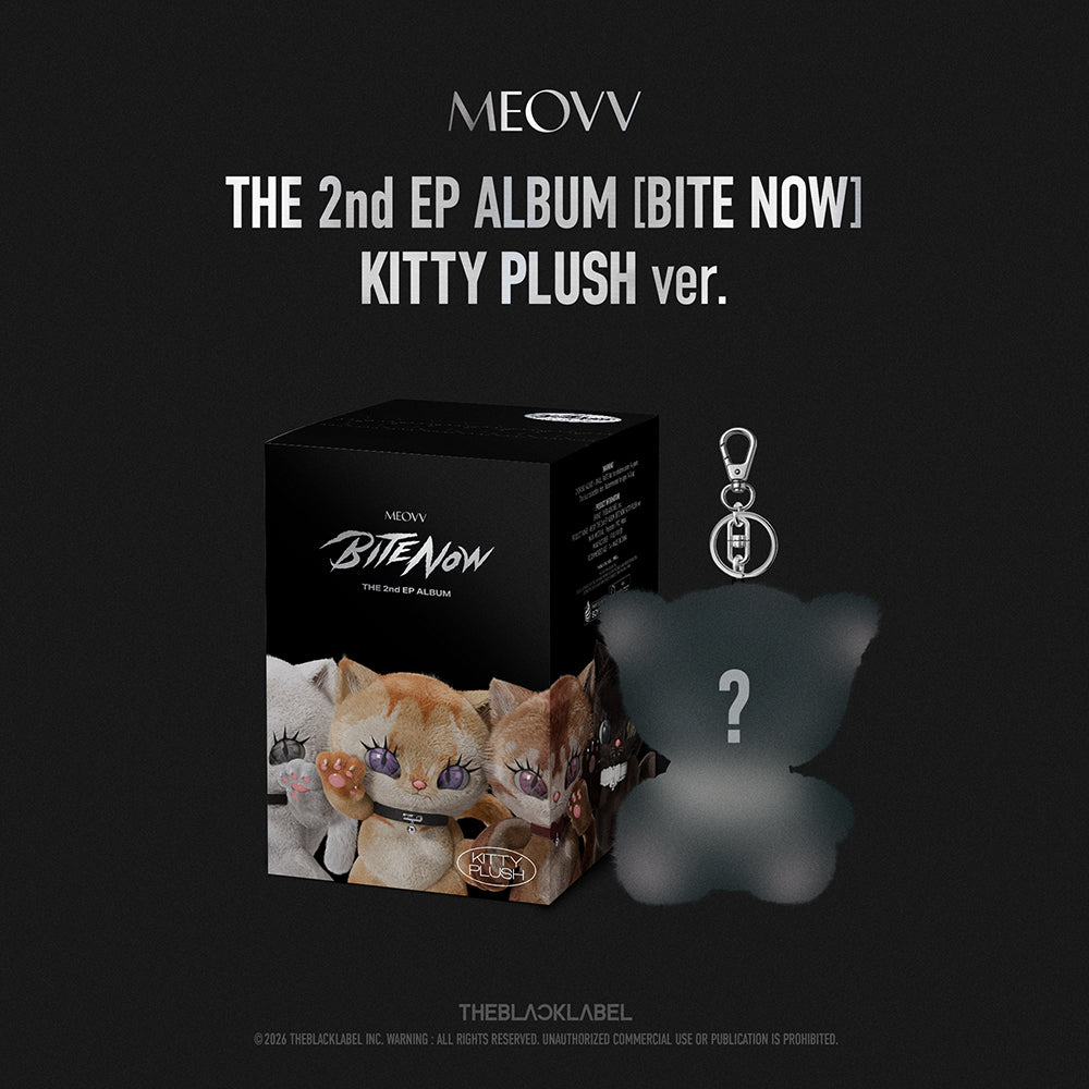 [POB] MEOVV - THE 2nd EP ALBUM [BITE NOW] KITTY PLUSH ver.