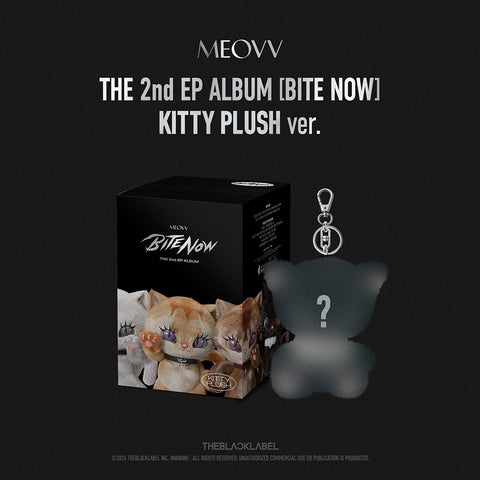 [POB] MEOVV - THE 2nd EP ALBUM [BITE NOW] KITTY PLUSH ver.