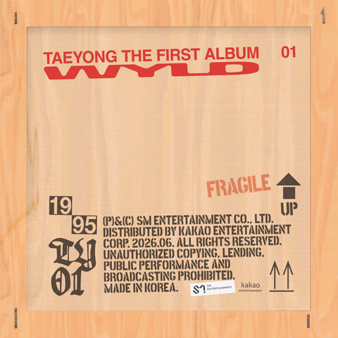 TAEYONG (NCT) - [WYLD] (Masterpiece Ver.)(Limited) 1st Full Album