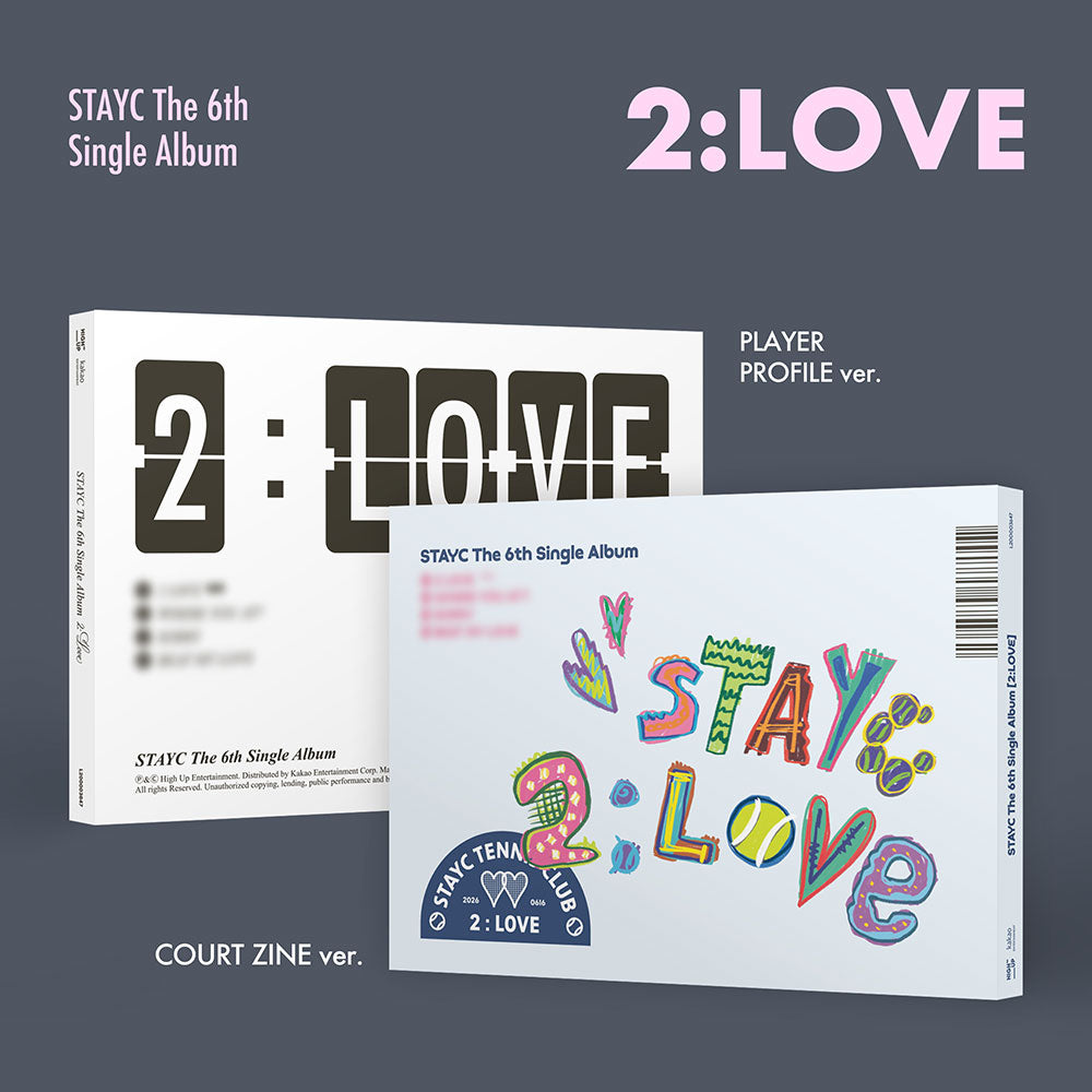 [POB] STAYC [2:LOVE] COURT ZINE / PLAYER PROFILE ver.