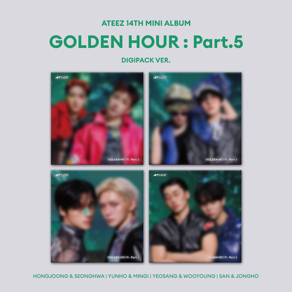 [POB] ATEEZ [GOLDEN HOUR : Part.5] DIGIPACK UNIT VER.