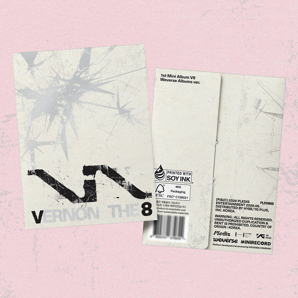 [POB] V8 (SEVENTEEN) - 1st Mini Album [V8] Weverse Albums ver.