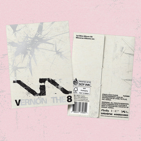 [POB] V8 (SEVENTEEN) - 1st Mini Album [V8] Weverse Albums ver.
