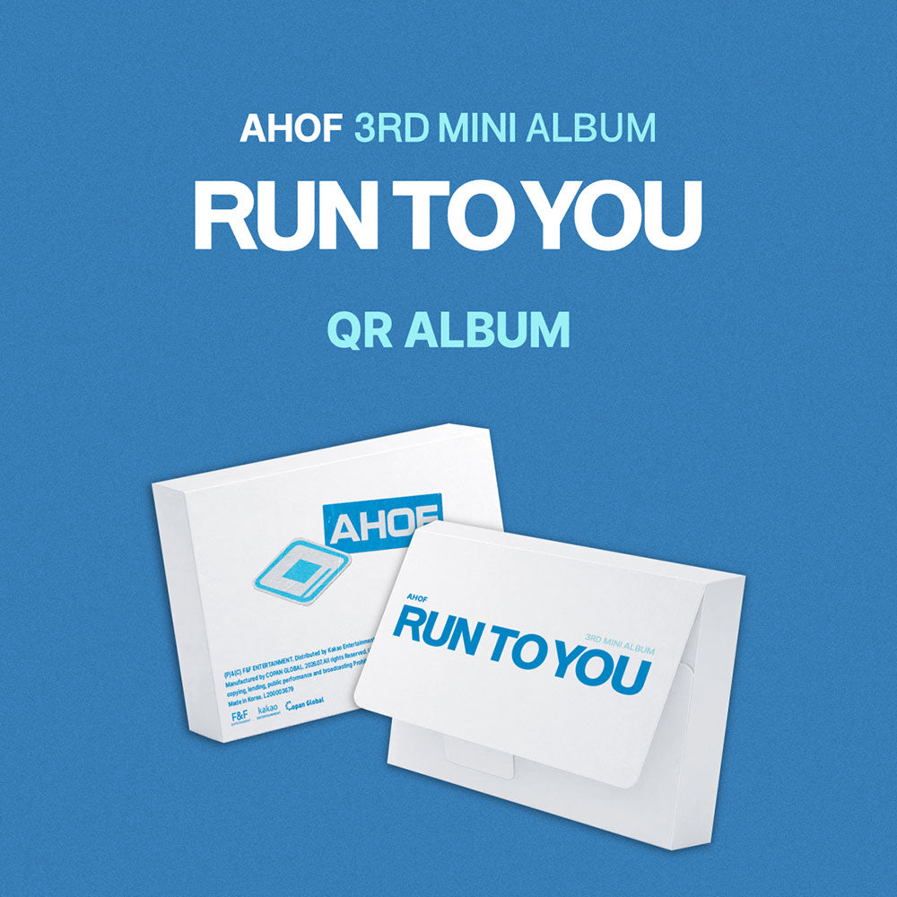 AHOF [RUN TO YOU] (QR ALBUM Ver.)