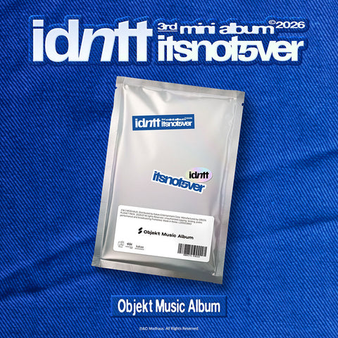 [POB] idntt [itsnotover] (Objekt Music Album)