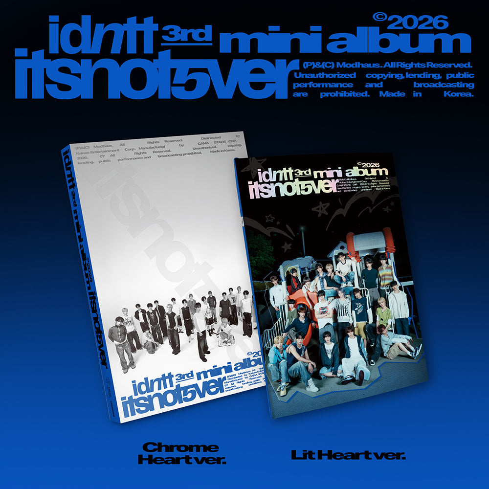 [POB] idntt [itsnotover] (CD)