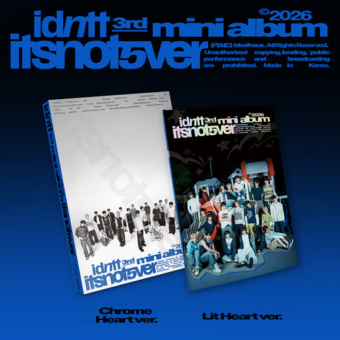 [POB] idntt [itsnotover] (CD)