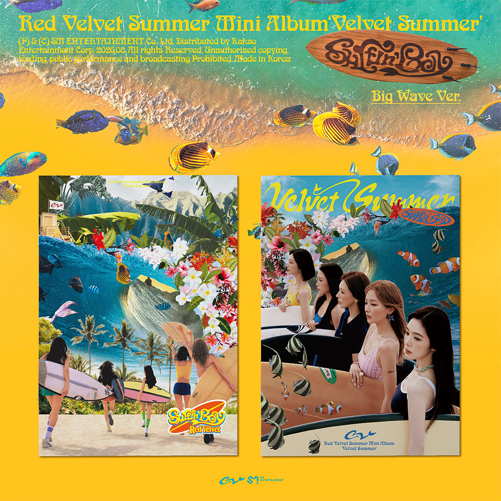 [POB] Red Velvet - [Velvet Summer] (Big Wave Ver.)