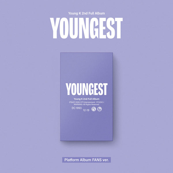 Young K(DAY6) - YOUNGEST Platform Album FANS ver. - Record Planet