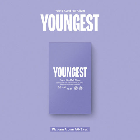 Young K(DAY6) - YOUNGEST Platform Album FANS ver.