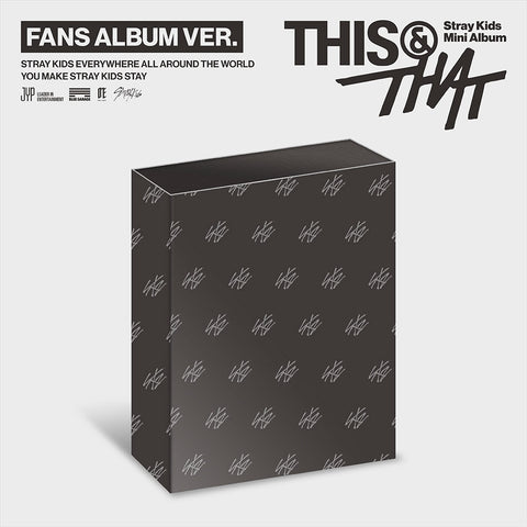 [POB] Stray Kids - THIS & THAT (FANS ALBUM VER.)