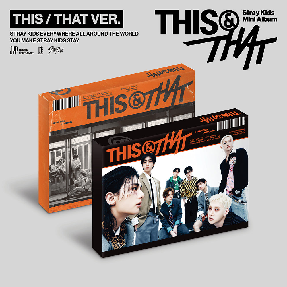 [POB SELECTABLE] Stray Kids - THIS & THAT (PHOTOBOOK VER.)