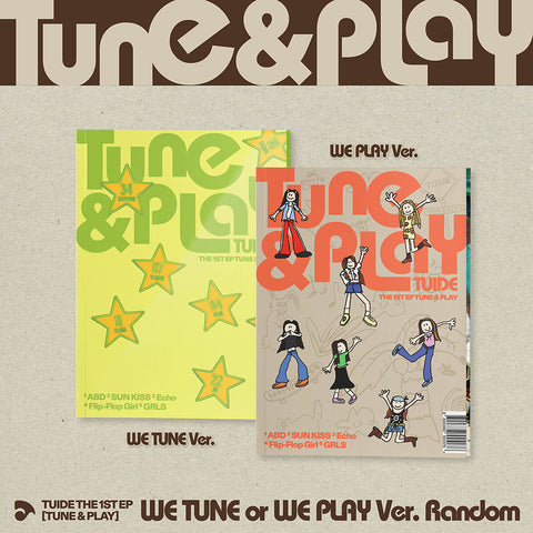 [POB] TUIDE - The 1st EP [TUNE & PLAY] Photobook