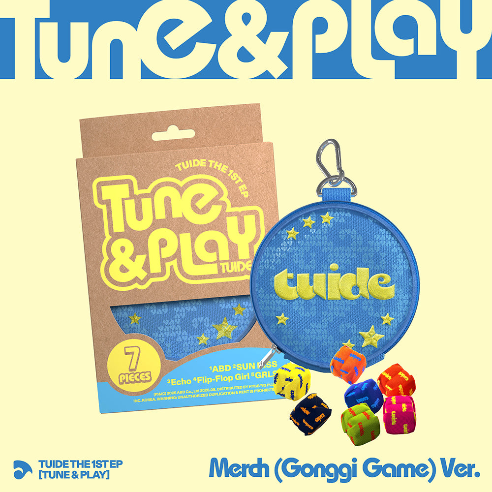 TUIDE - The 1st EP [TUNE & PLAY] Merch (Gonggi Game) ver.
