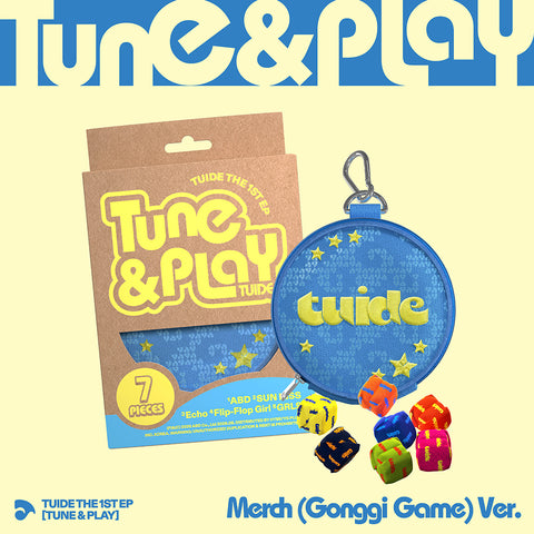 TUIDE - The 1st EP [TUNE & PLAY] Merch (Gonggi Game) ver.