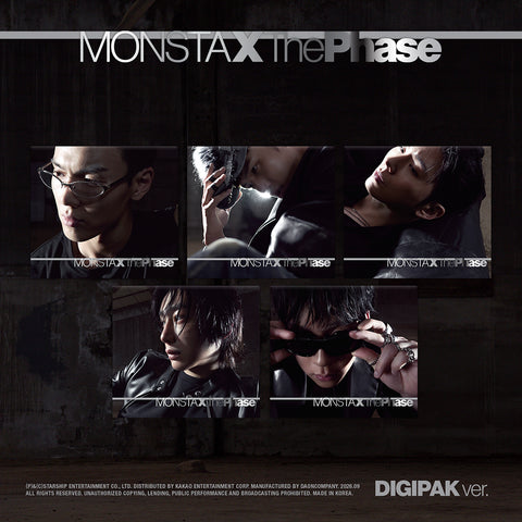 [POB] MONSTA X - EP [The Phase] (DIGIPAK ver.)