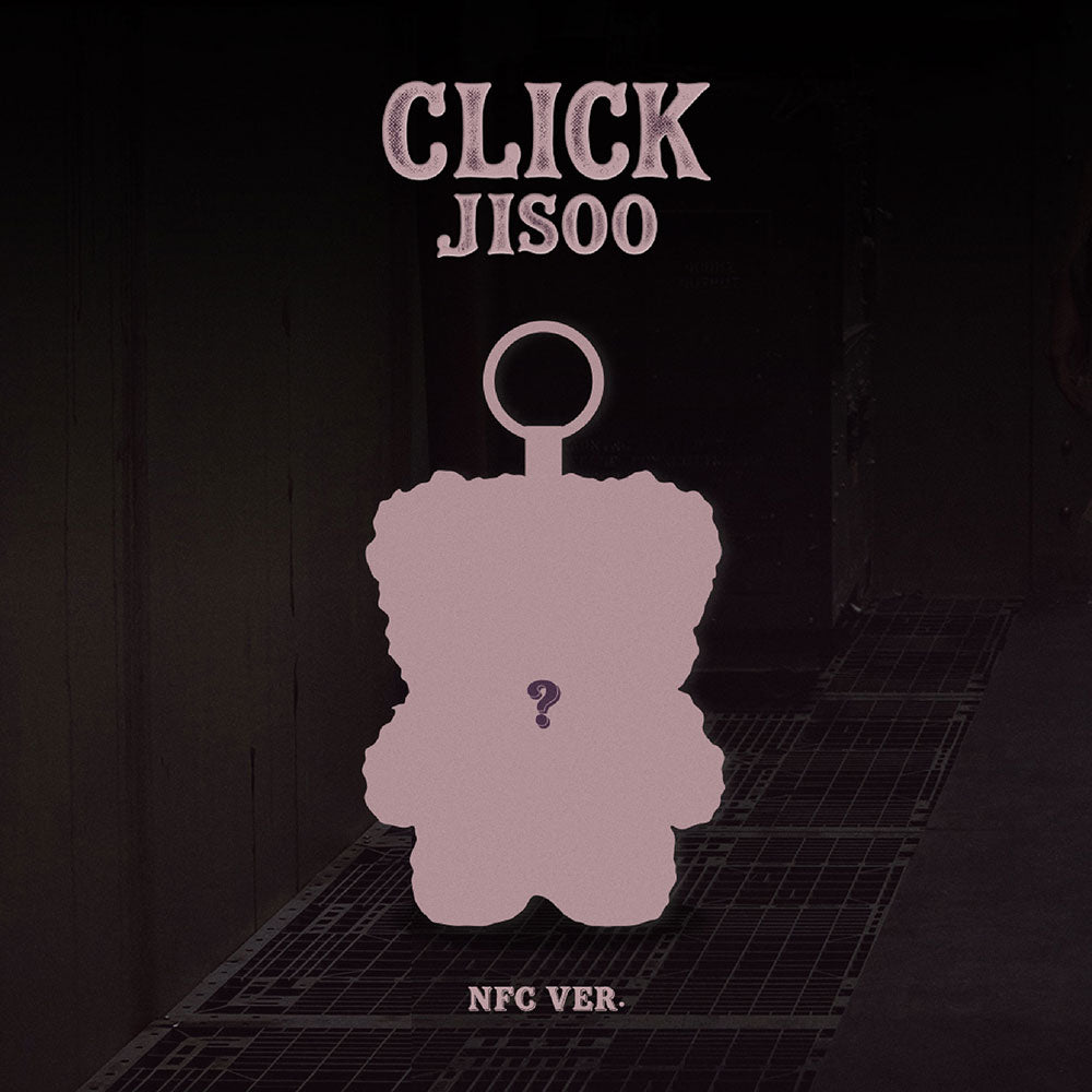 [POB] JISOO Single Album [CLICK] CLICK BABY BEAR NFC VER.