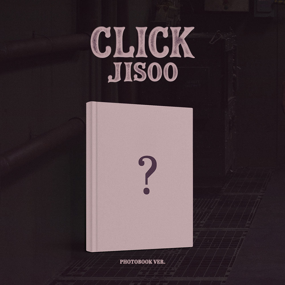 [POB] JISOO Single Album [CLICK] PHOTOBOOK VER.