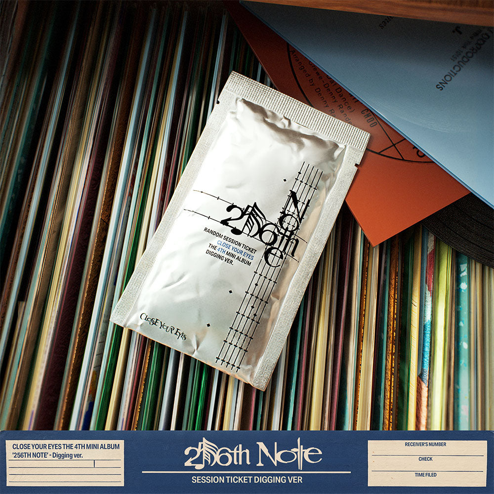 CLOSE YOUR EYES - The 4th Mini Album [256th Note] (Digging Ver.)