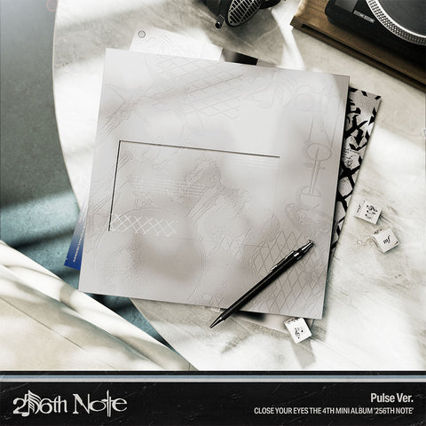 [POB] CLOSE YOUR EYES - The 4th Mini Album [256th Note] (Pulse Ver.)