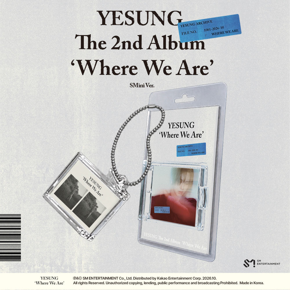 YESUNG - [Where We Are] (SMini Ver.)
