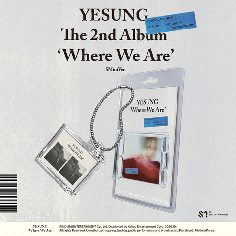 YESUNG - [Where We Are] (SMini Ver.)