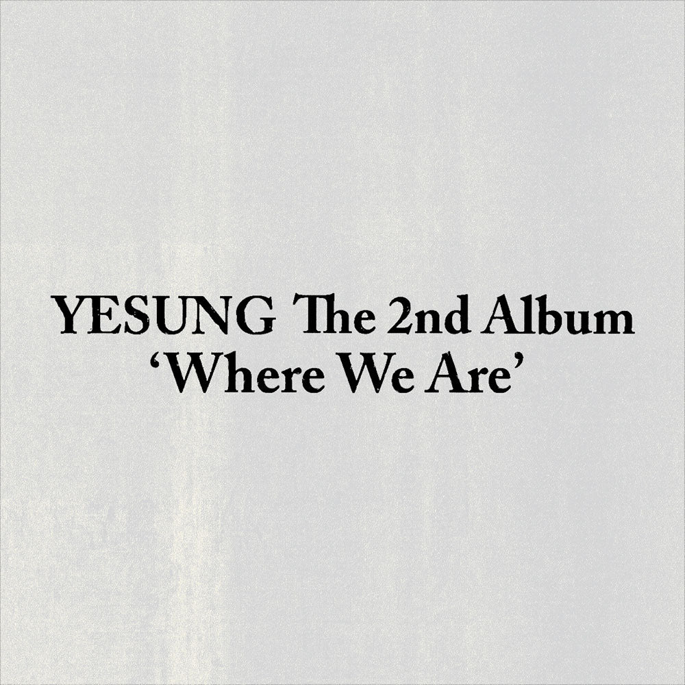 YESUNG - [Where We Are] (SMini Ver.)