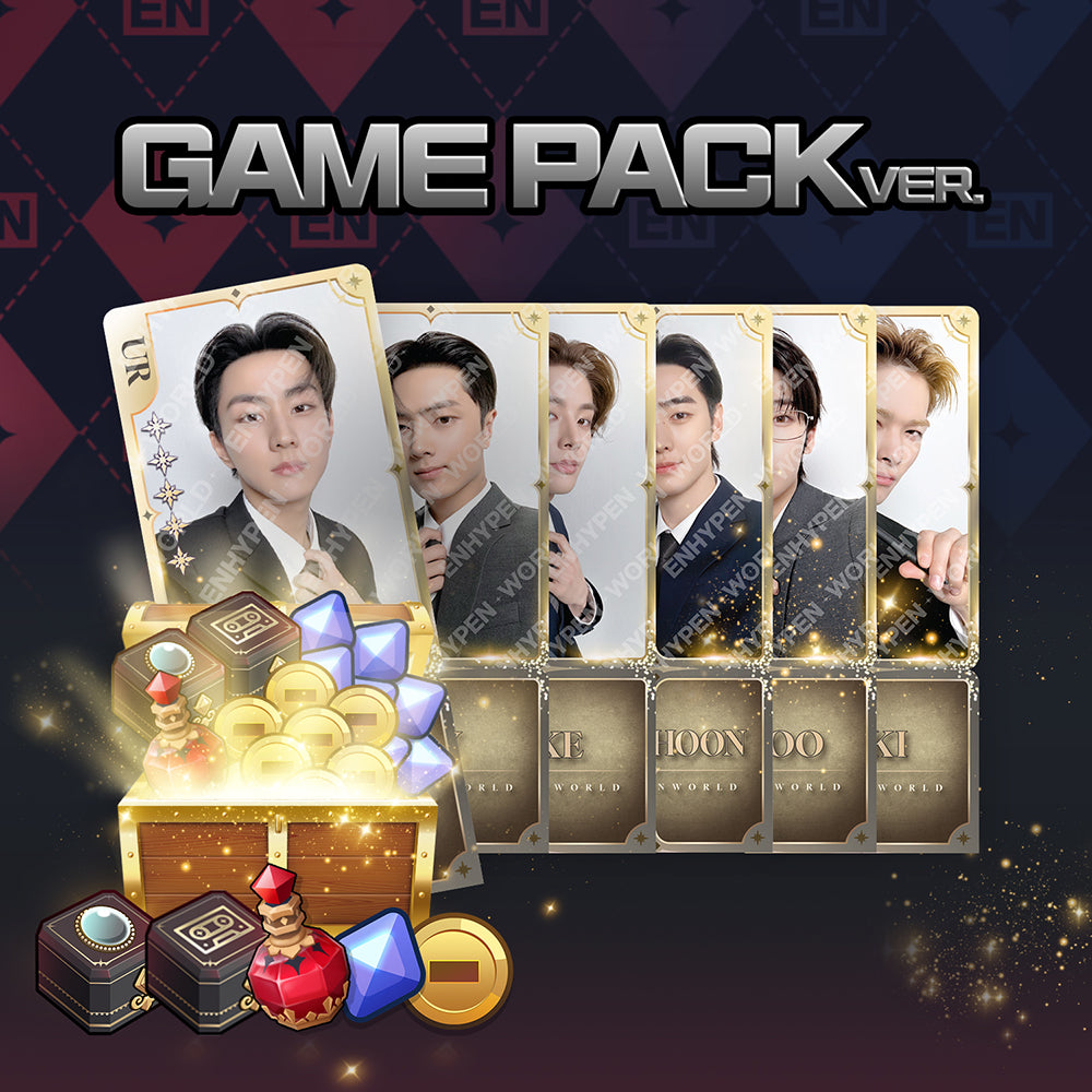 ENHYPEN [ENHYPEN WORLD COUPON CARD COLLECTION] NEWS ROOM GAME PACK ver.