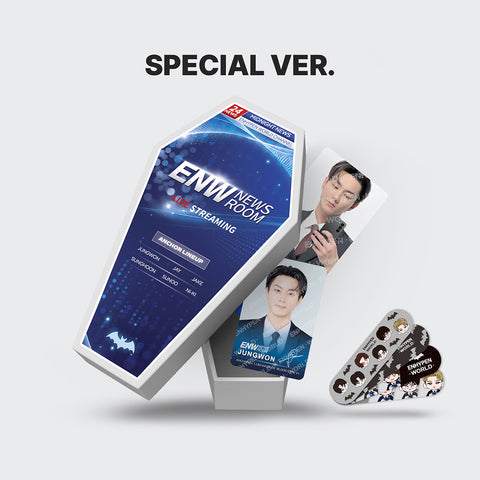 ENHYPEN [ENHYPEN WORLD COUPON CARD COLLECTION] NEWS ROOM SPECIAL ver.
