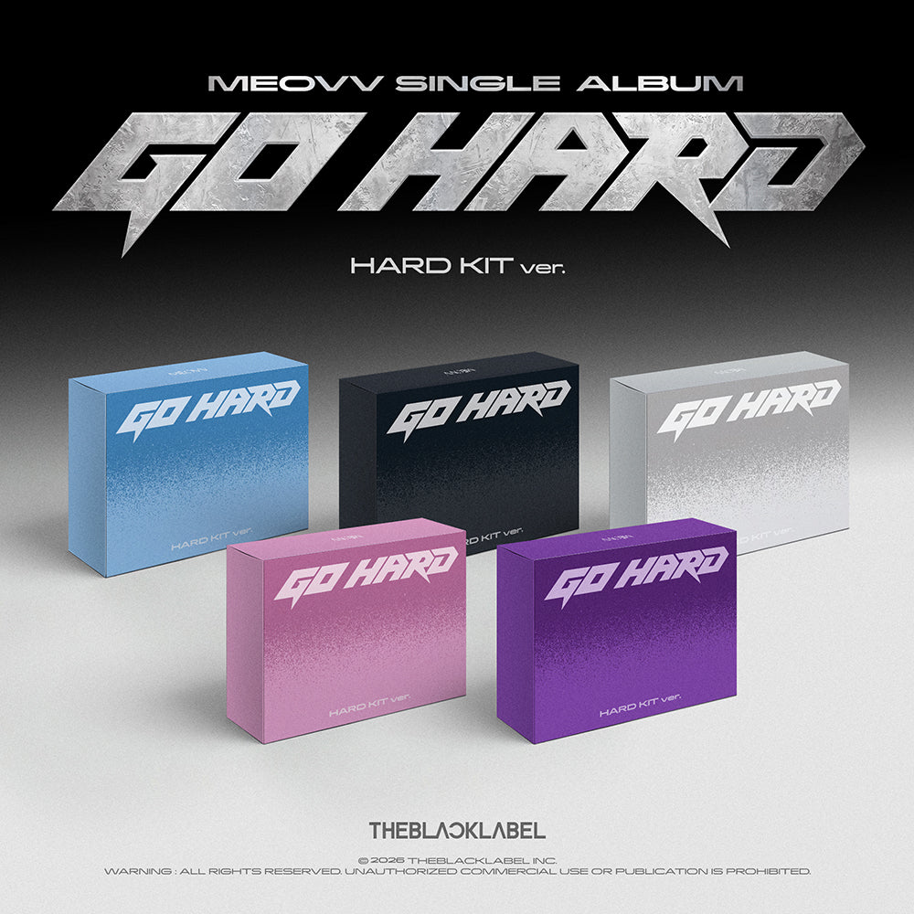 [POB] MEOVV - Single Album [GO HARD] KIT ver.