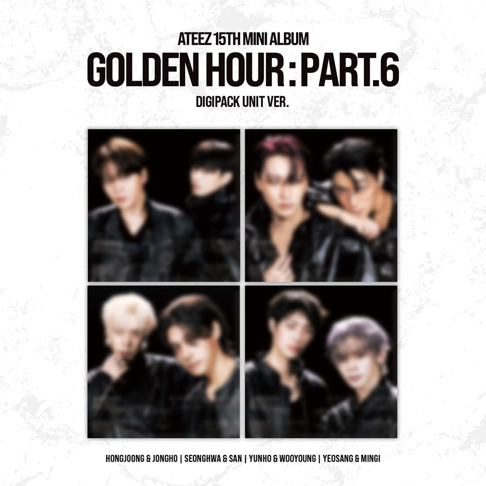 [POB] ATEEZ - [GOLDEN HOUR : Part.6] (DIGIPACK UNIT VER.)