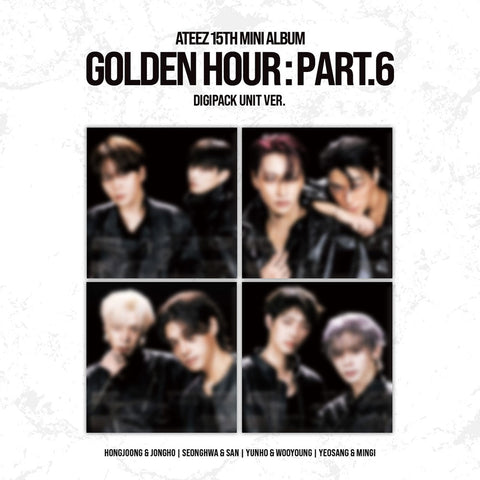 [POB] ATEEZ - [GOLDEN HOUR : Part.6] (DIGIPACK UNIT VER.)