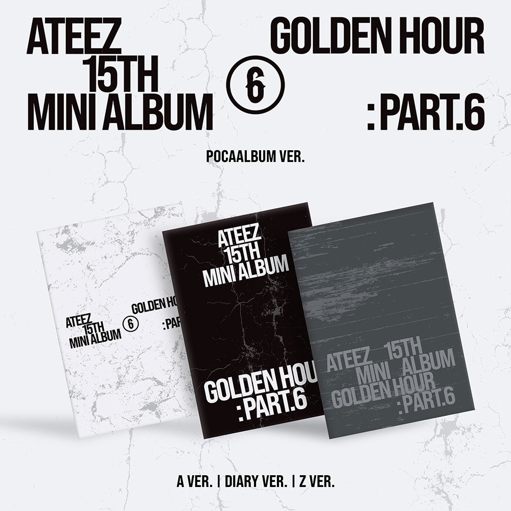 [POB] ATEEZ - [GOLDEN HOUR : Part.6] POCAALBUM