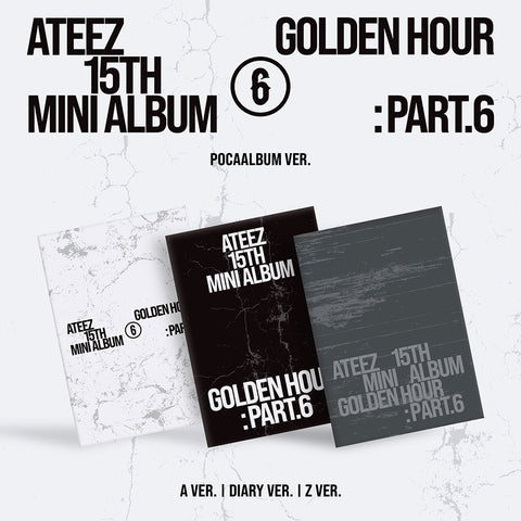 [POB] ATEEZ - [GOLDEN HOUR : Part.6] POCAALBUM